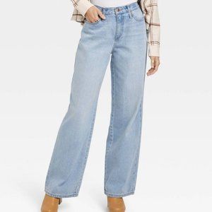 A New Day Women's High-Rise Wide Leg Jeans